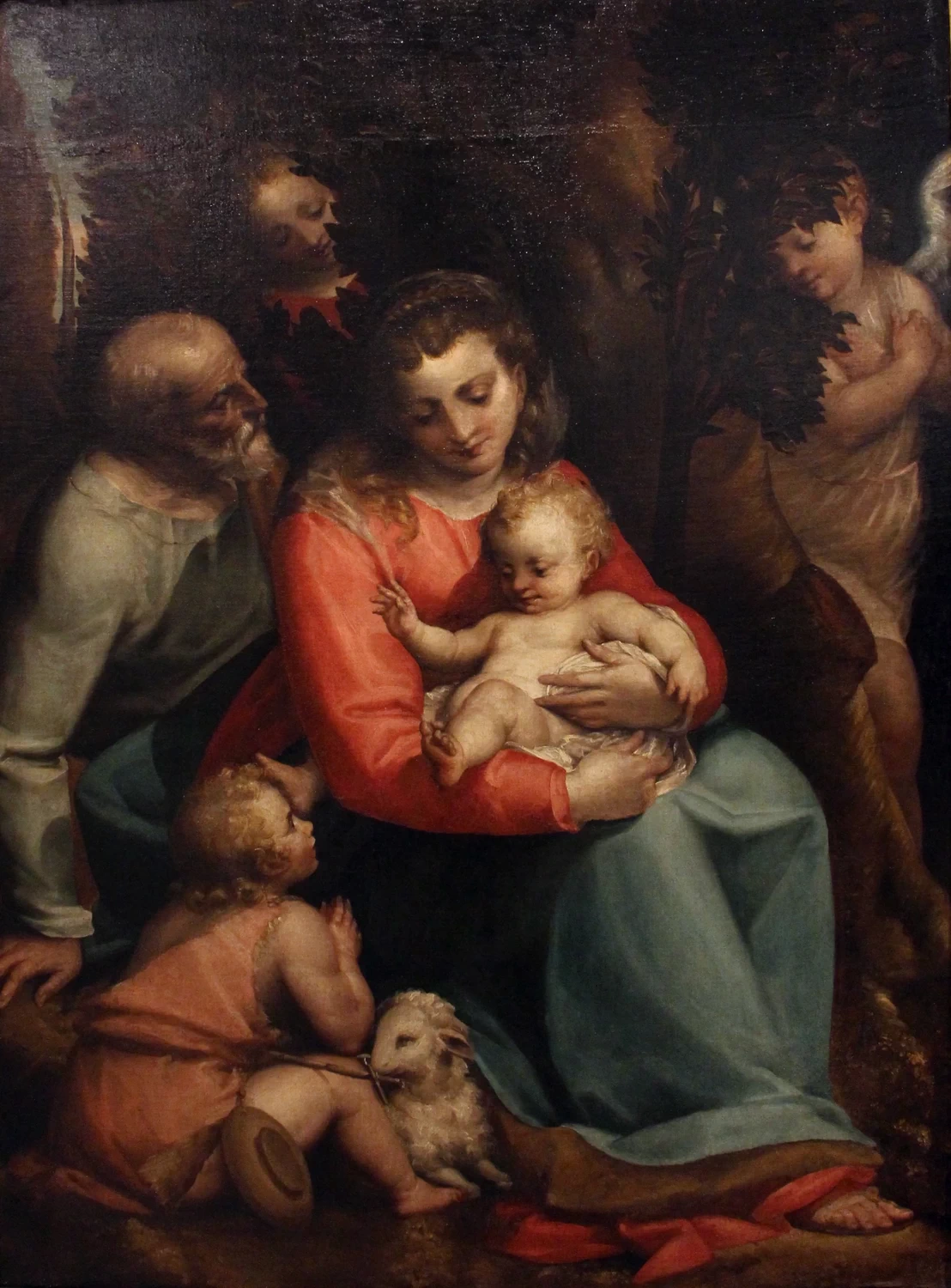 Riposo durante la fuga in Egitto - Accademia ligustica di Belle Arti